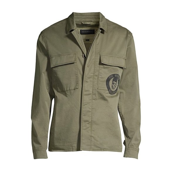John Varvatos Misfits Punk Graphic Field Jacket - Picture 5 of 8